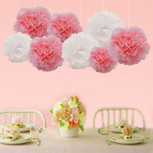 Load image into Gallery viewer, 5pcs/lot 10 15 20 25cm Tissue Paper Pom Poms Paper