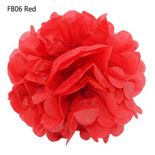 Load image into Gallery viewer, 5pcs/lot 10 15 20 25cm Tissue Paper Pom Poms Paper