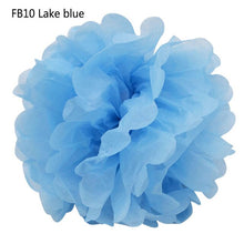 Load image into Gallery viewer, 5pcs/lot 10 15 20 25cm Tissue Paper Pom Poms Paper