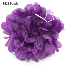 Load image into Gallery viewer, 5pcs/lot 10 15 20 25cm Tissue Paper Pom Poms Paper