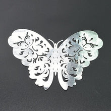 Load image into Gallery viewer, 12pcs/set 3D Hollow Butterfly DIY Wall Stickers Shining