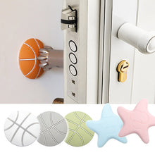 Load image into Gallery viewer, 1pc Silicone Stars Golf Rubber Wall Sticker Thick Handle