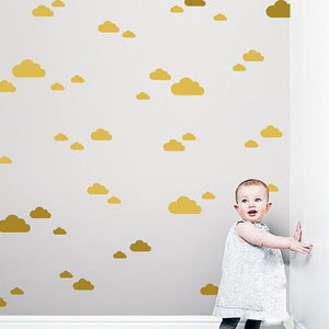 3 Styles Cloud Wall Stickers Baby Boy Girls Room Wall Decor