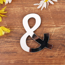 Load image into Gallery viewer, 1pc English Letters Alphabet Wall Stickers Acrylic Mirror