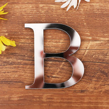 Load image into Gallery viewer, 1pc English Letters Alphabet Wall Stickers Acrylic Mirror