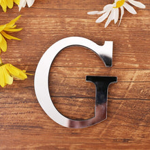 Load image into Gallery viewer, 1pc English Letters Alphabet Wall Stickers Acrylic Mirror