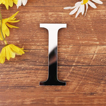 Load image into Gallery viewer, 1pc English Letters Alphabet Wall Stickers Acrylic Mirror