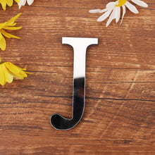 Load image into Gallery viewer, 1pc English Letters Alphabet Wall Stickers Acrylic Mirror