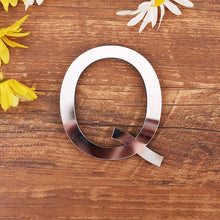 Load image into Gallery viewer, 1pc English Letters Alphabet Wall Stickers Acrylic Mirror