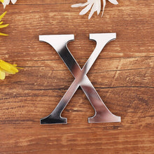 Load image into Gallery viewer, 1pc English Letters Alphabet Wall Stickers Acrylic Mirror