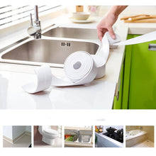 Load image into Gallery viewer, 3.2m 22/38mm Bathroom Wall Corner Line Sink Stickers Self