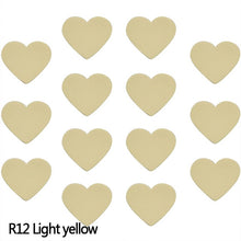 Load image into Gallery viewer, 100pcs Solid Color Heart Shape Paper Confetti Pink